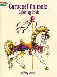 Carousel Animals - Coloring Book