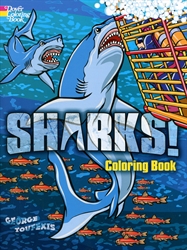 Sharks - Coloring Book