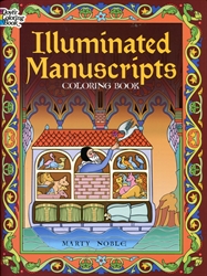 Illuminated Manuscripts - Coloring Book