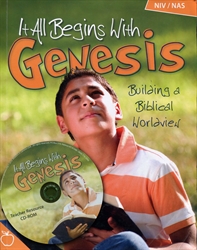 It All Begins with Genesis NIV/NAS - Teacher Book with CD