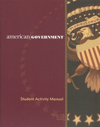 American Government - Student Activity Manual (really old)