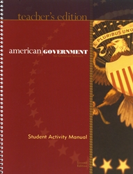 American Government - Student Activities Teacher Edition (really old)