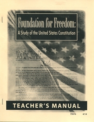 Foundation for Freedom - Teacher Manual (old)