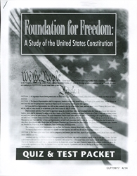 Foundation for Freedom - Test & Quiz Packet (old)
