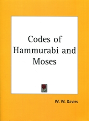 Codes of Hammurabi and Moses