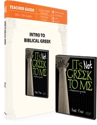 Intro to Biblical Greek - Curriculum Set