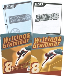 Writing & Grammar 8 - BJU Subject Kit (old)