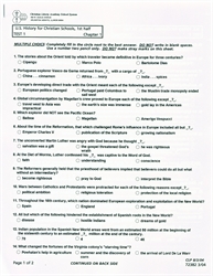 United States History - CLP Test Packet (old)