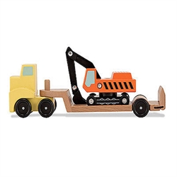 Trailer & Excavator Wooden Vehicles
