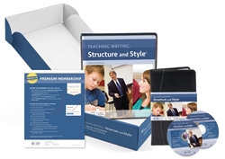 Teaching Writing Structure and Style 12-DVD Set with All 3 Student Workshops, Tips & Tricks, Student Workbook/Syllabus