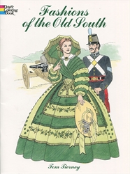Fashions of the Old South - Coloring Book