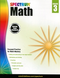 Spectrum Math Grade 3