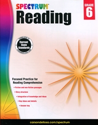 Spectrum Reading Grade 6