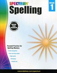 Spectrum Spelling Grade 1