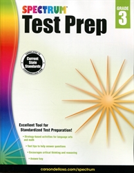 Spectrum Test Prep Grade 3