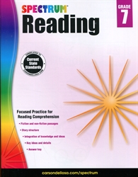 Spectrum Reading Grade 7