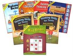 Critical Thinking CogAT Test Prep Bundle 2