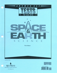 Space and Earth Science - Tests Answer Key (old)