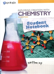 Exploring Creation with Chemistry 3rd Edition,  Student Notebook