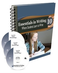 Essentials in Writing Level 10 - Combo Pack