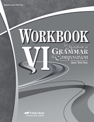 Workbook VI - Test/Quiz Key