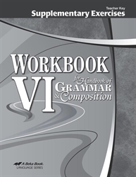 Supplementary Exercises for Workbook VI - Teacher Key
