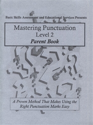Mastering Punctuation Level 2 - Parent Book