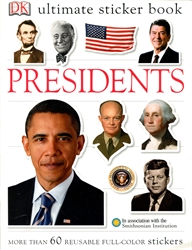 DK Ultimate Sticker Book Presidents