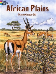 African Plains - Coloring Book
