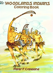 Woodlands Indians - Coloring Book