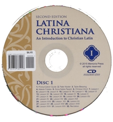 Latina Christiana Book I - CD (Ecclesiastical Pronunciation)