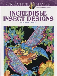Creative Haven Incredible Insect Designs - Coloring Book