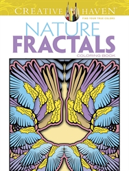Creative Haven Nature Fractals -Coloring Book