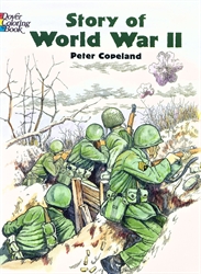 Story of World War II - Coloring Book