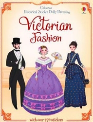 Historical Sticker Dolly Dressing: Victorian Fashion