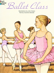Ballet Class - Coloring Book