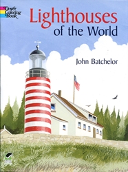 Lighthouses of the World - Coloring Book