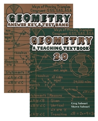 Teaching Textbooks Geometry - Textbook & Answer Key