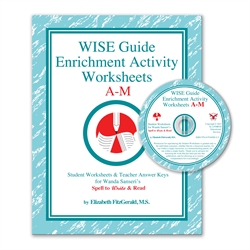 WISE Guide Enrichment Activity Worksheets A-M