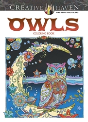 Creative Haven Owls - Coloring Book