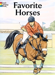 Favorite Horses - Coloring Book