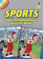 Sports Spot-the-Difference - Activity Book