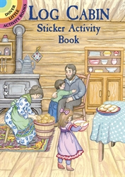 Log Cabin - Sticker Activity Book