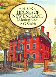 Historic Houses of New England - Coloring Book