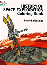 History of Space Exploration - Coloring Book