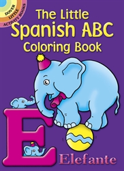 Little Spanish ABC - Coloring Book