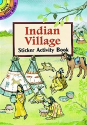 Indian Village - Sticker Activity Book