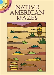 Native American Mazes - Activity Book