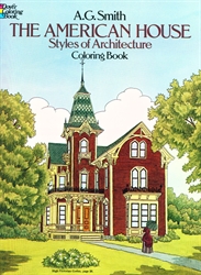 American House - Coloring Book