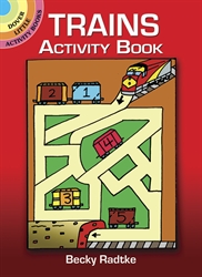 Trains - Activity Book